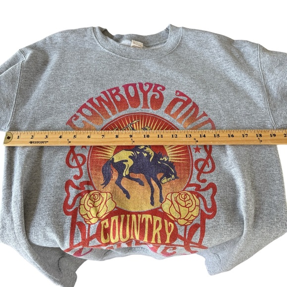 Altar’d State Gray Sweatshirt Sz S - Picture 8 of 10